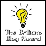 The Brilliant Blog Award